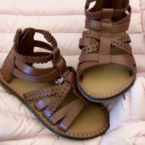 Toddler girl size 8 sandals